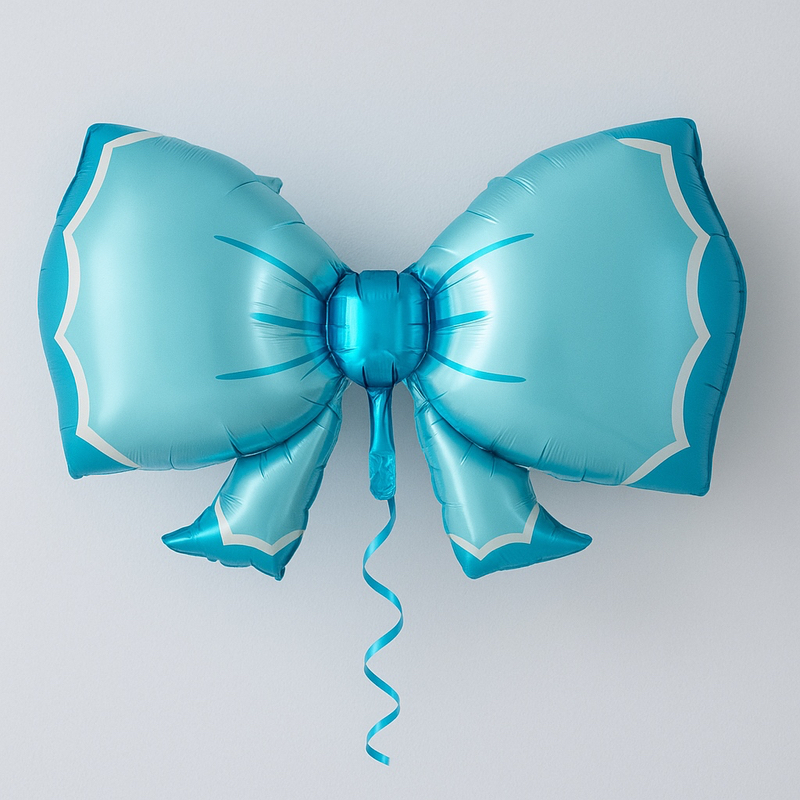 Balon Mašna velika plava fig. D