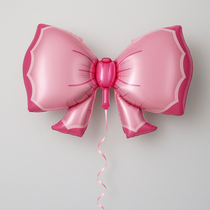 Balon Mašna velika roza fig. D