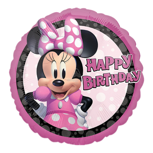 Balon HB Minnie rozi okr. 18