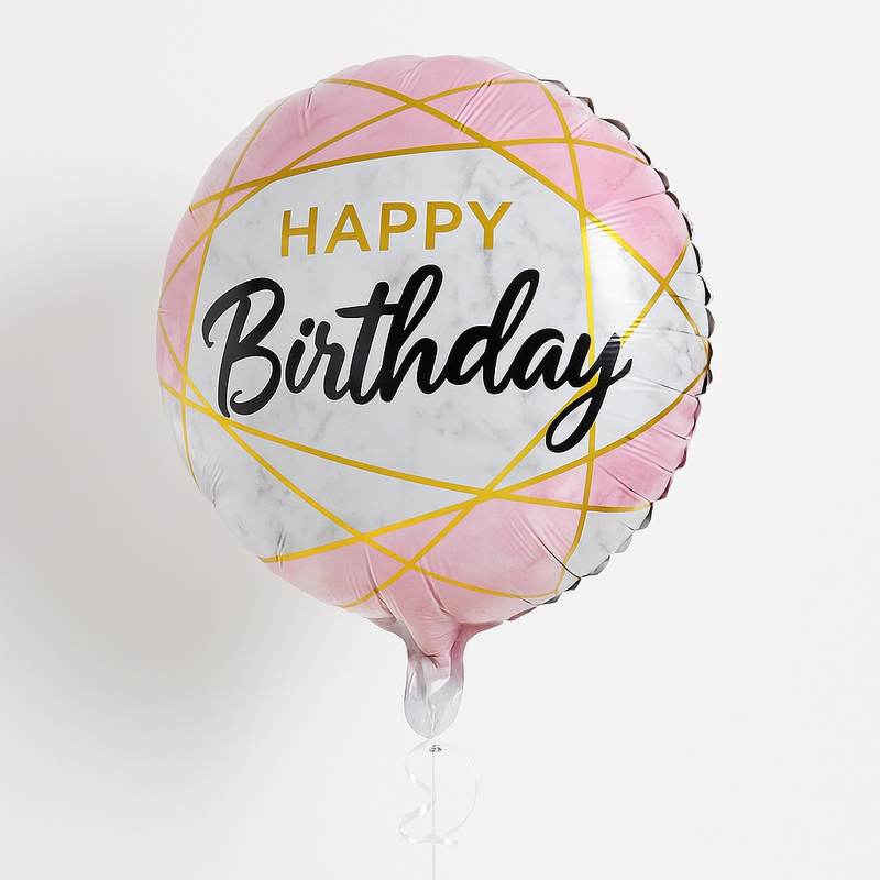 Balon HB geometr. elegant. okr.18