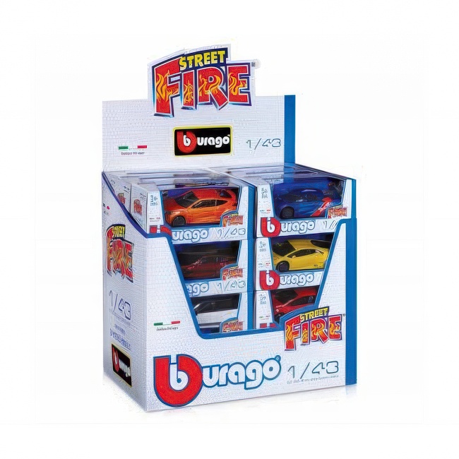 Igračka Burago auto street fire 1:43