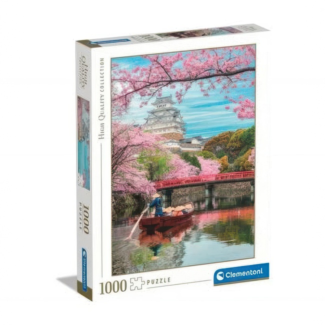 Igračka Clementoni puzle 1000 kom. Himeji Castle in spring