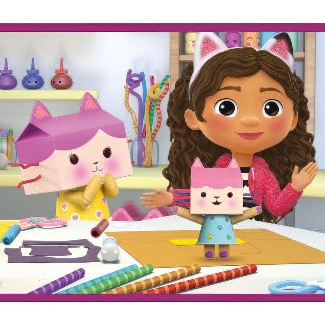 Igračka Clementoni kocke 12 kom. Gabby''s dollhouse