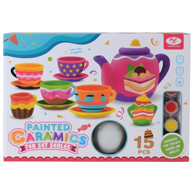 Igračka DIY oboji set za čaj