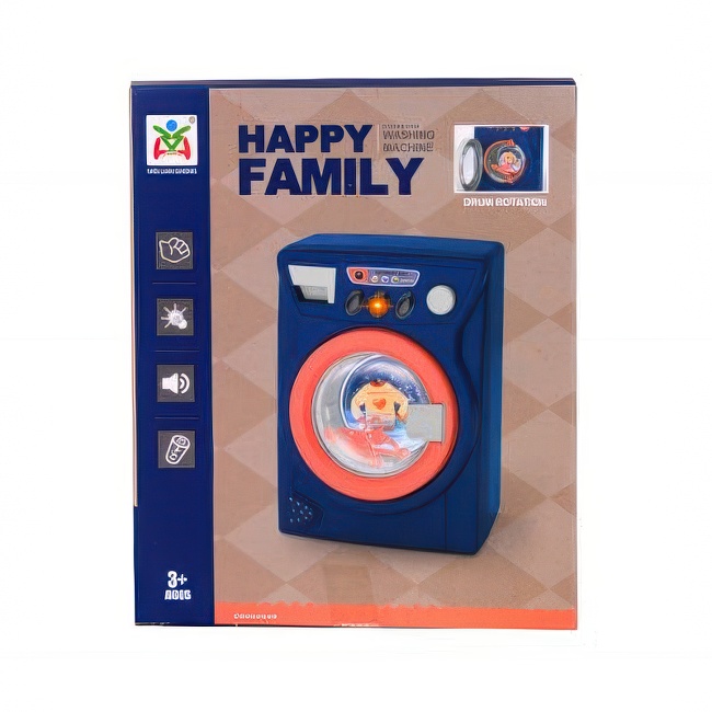 Igračka mini mašina za pranje veša sa svijetlom i muzikom