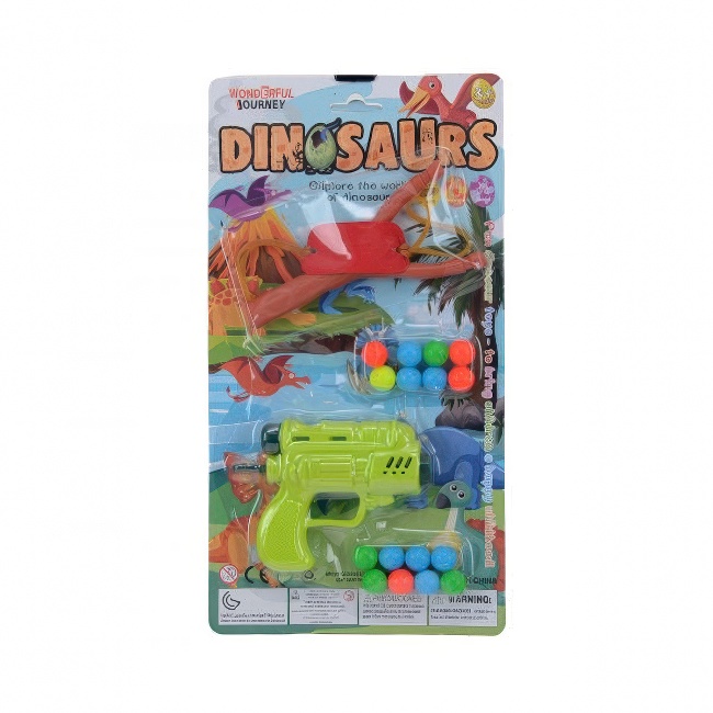 Igračka dinosaurus set pištolj