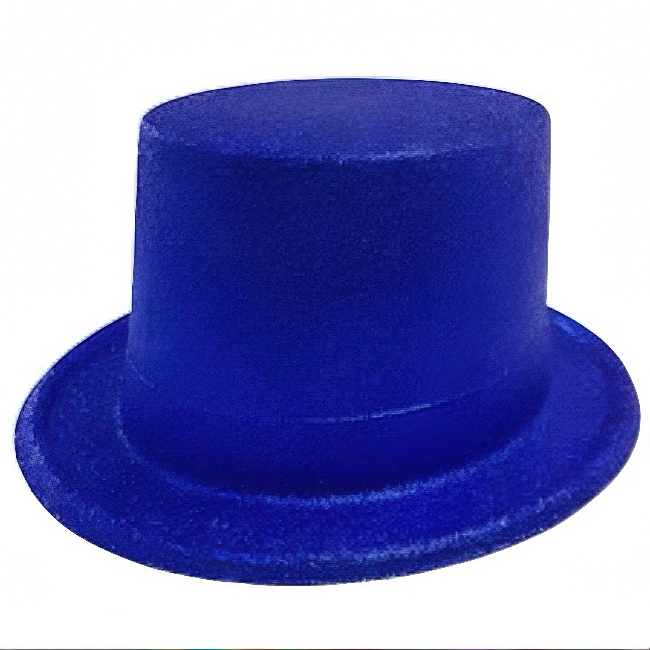 Šešir-maska sjajni plavi