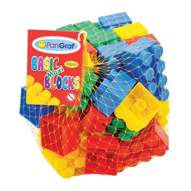 BASIC KOCKE MAXI BLOCKS 30PCS u mrezi