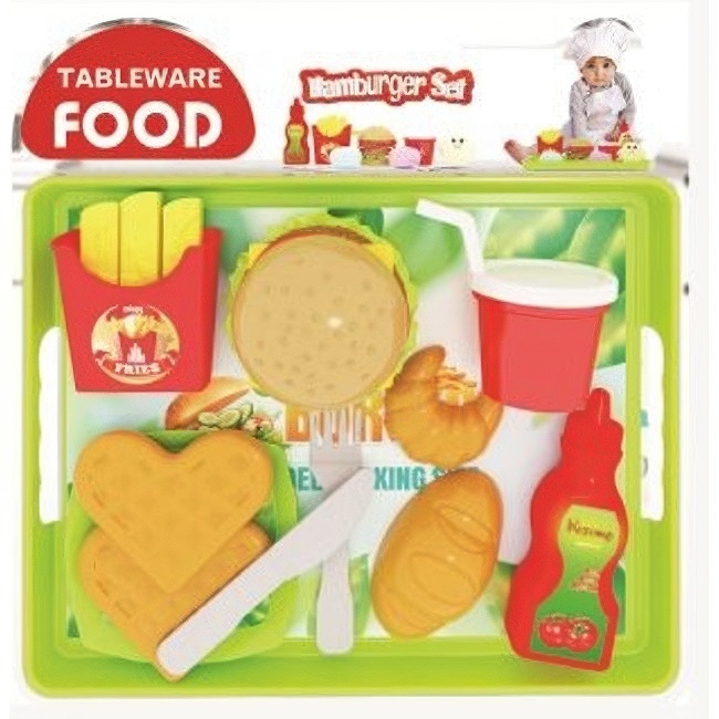 UCAR SET PIKNIK RUCAK HAMBURGER BLISTER 7-70020