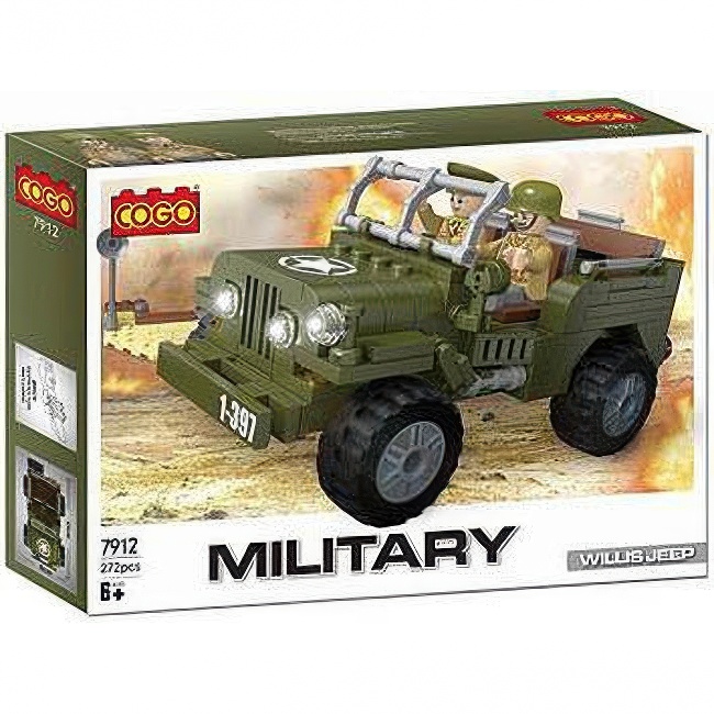 COGO KOCKICE VOJNI DZIP 272 PCS 7912