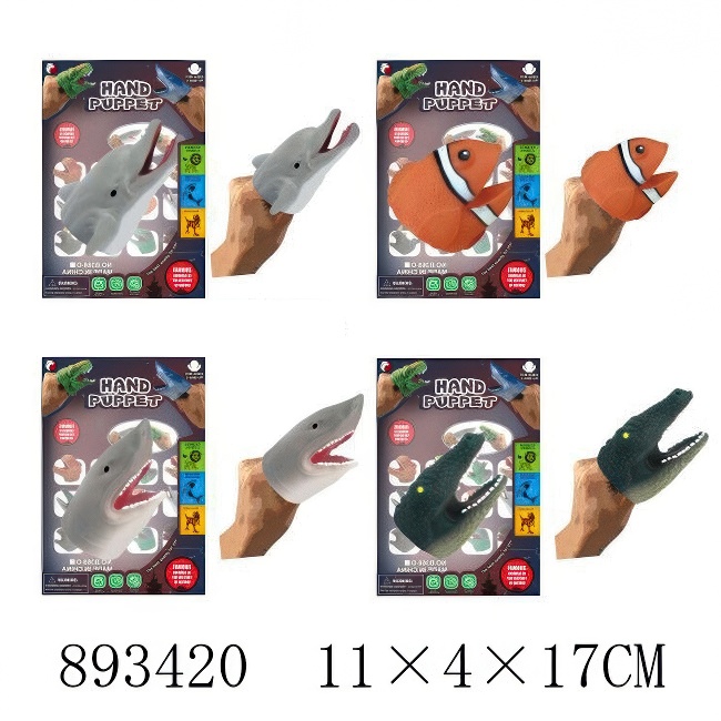 LUTKA ZA RUKU-ZIVOTINJE 4 MOTIVA 7-893420