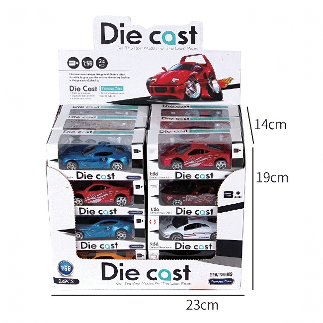 METALNI AUTIC 1:54 1/24 DISPLEY  7-H362531