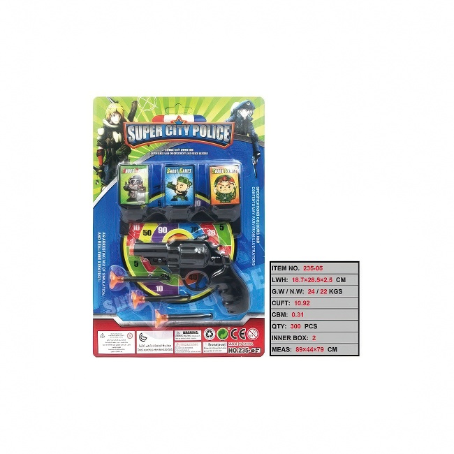 POLICIJSKI SET SA PLASTICNIM MECIMA+mete 235-05