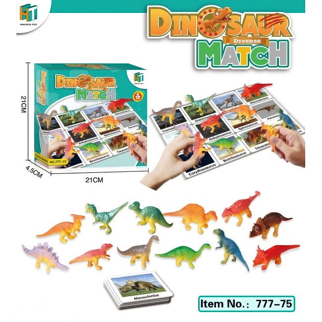 IGRA POGODI DINOSAURUSA Dinosaur Match NO.777-75