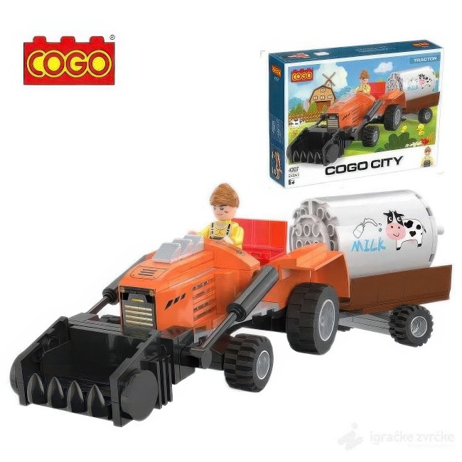COGO TRAKTOR SA PRIKLJUCNOM MASINOM 263 PCS 4207