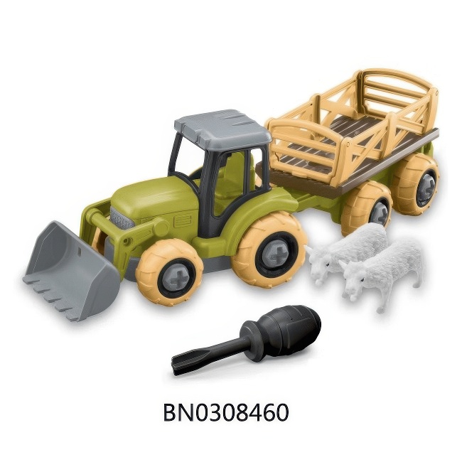 TRAKTOR ZA FARMU SA PRIKOLICOM+2 OVCE 8802