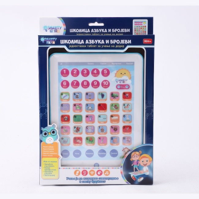 TABLET SMARTY SKOLICA-AZBUKA I BROJEVI