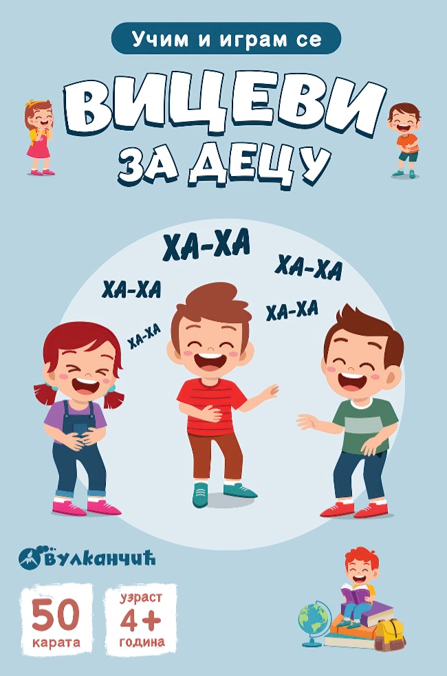 Karte - Učim i igram se – Vicevi za decu