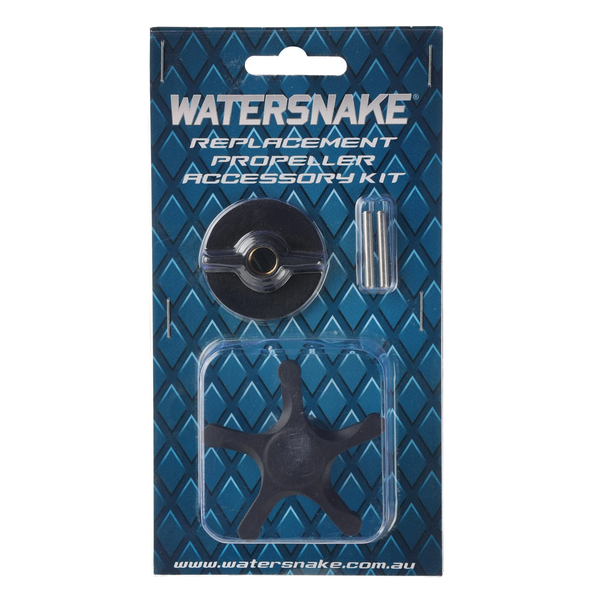 Watersnake prop nut and key for proppeler