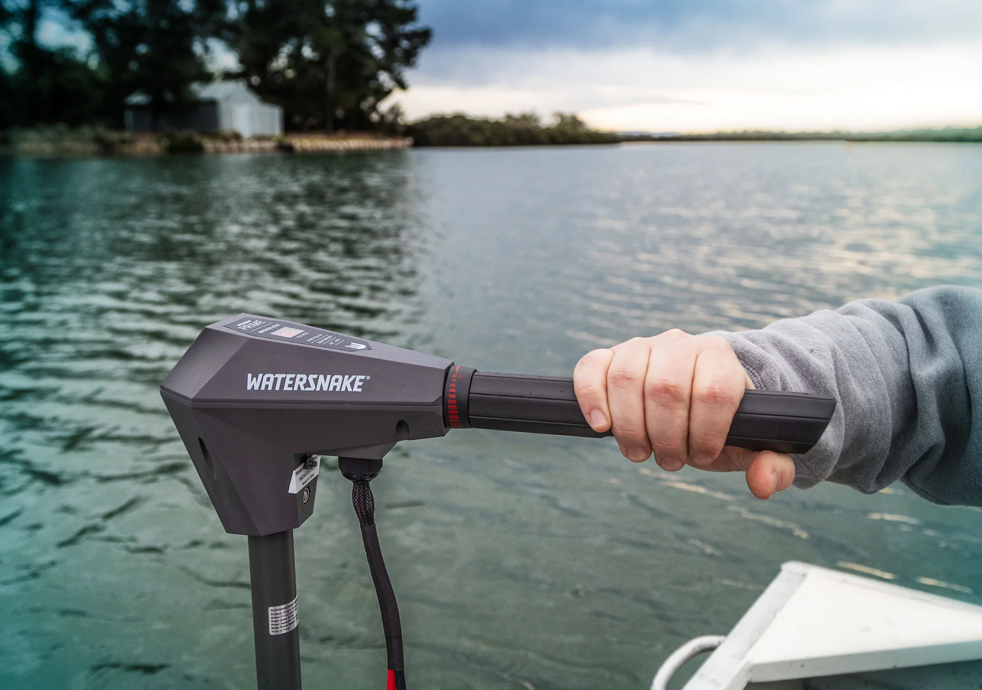 Watersnake Prime Brushless Transom Mount Electric Trolling Motors