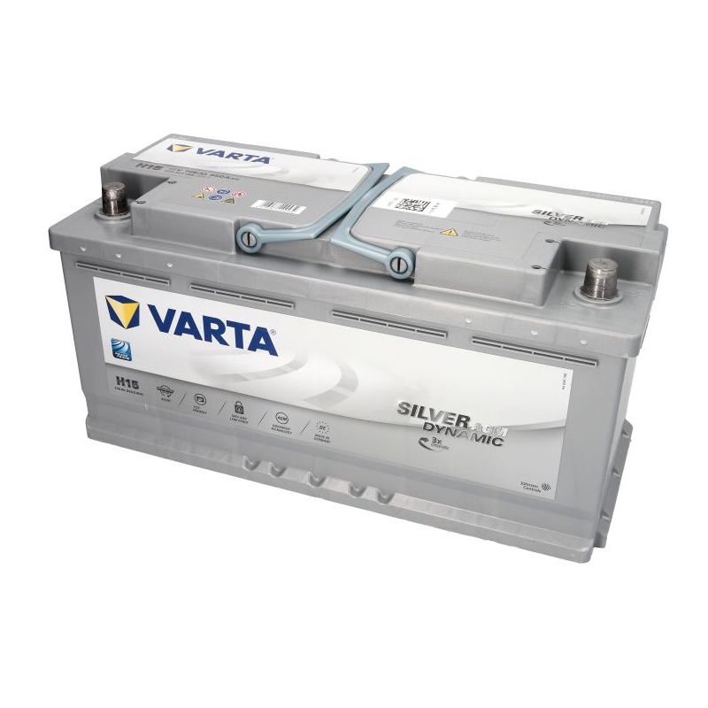 12V 105AH VARTA AKUMULATOR H15 AGM SILV