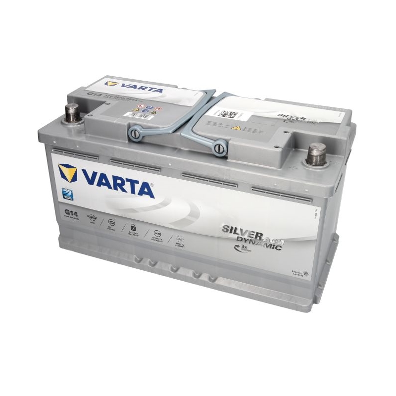 12V-95AH VARTA AKUMULATOR G14 AGM SILVER