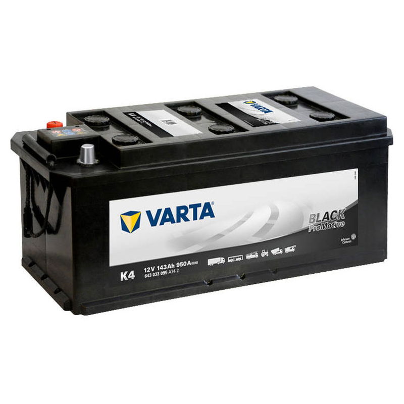12V-143AH VARTA AKUMULATOR K4 BLACK PRO.