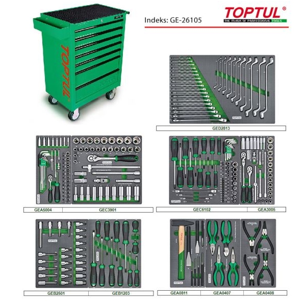 GE26105 TOPTUL KOLICA ZA ALAT -IC