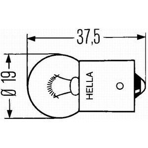 071-241 HELLA SIJALICA 24V-R5W
