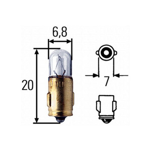 066-241 HELLA SIJALICA 24V-3W 7S