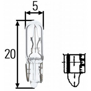 026-001 HELLA SIJALICA UBODNA 12V-2.3W