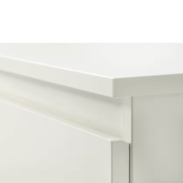 KULLEN 140x72cm Komoda sa 6 fioka, bijela