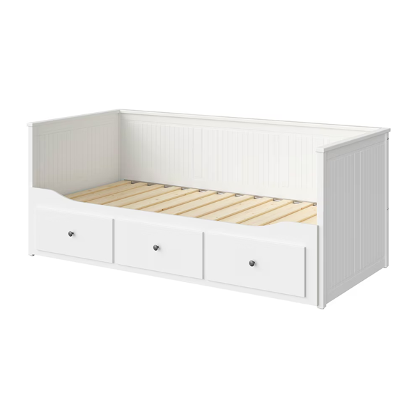 HEMNES 80/160x200cm krevet na razvlacenje, bijela