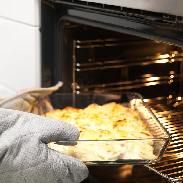 MIXTUR 35x25cm Posuda za pećnicu/serviranje, bistro staklo