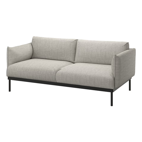 APPLARYD Sofa dvosjed, Lejde svijetlosiva