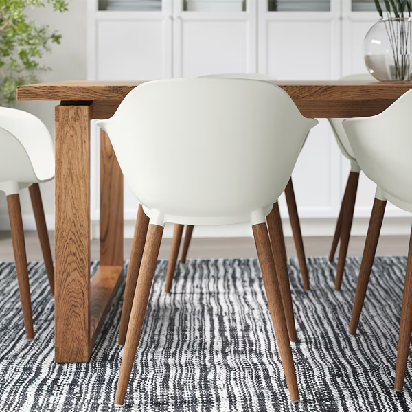 GRONSTA Stolica s rukohvatima, un/sp, bijela