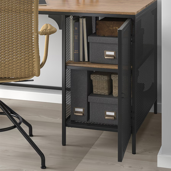 FJALLBO 140x70cm Radni sto, crna