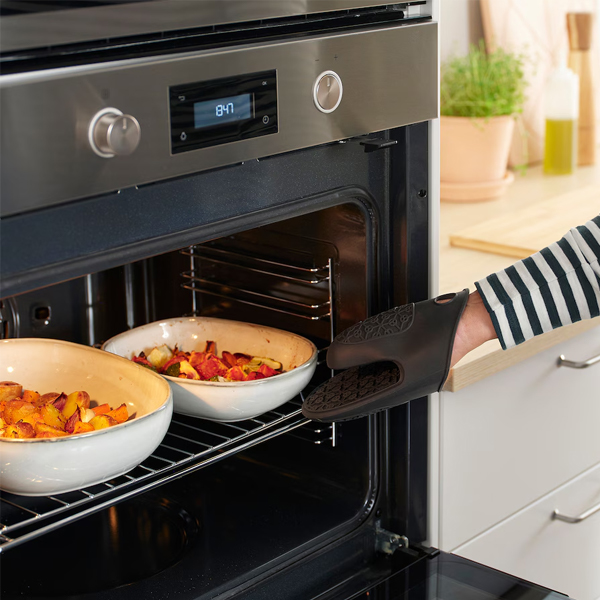 SANDVIVA Rukavica za rernu, silikon/tamnosiva