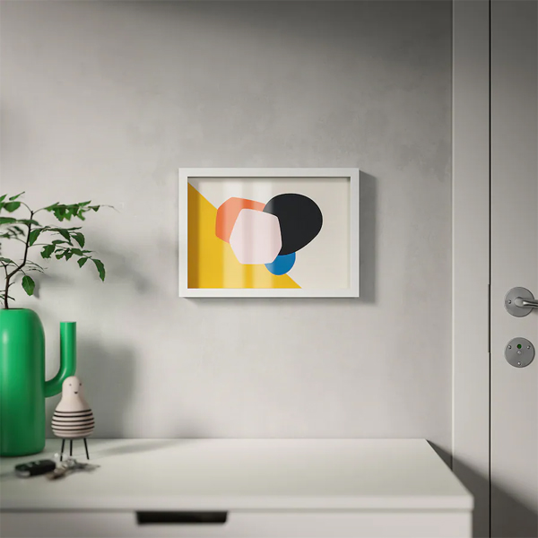 RODALM 21x30cm Ram, bijela