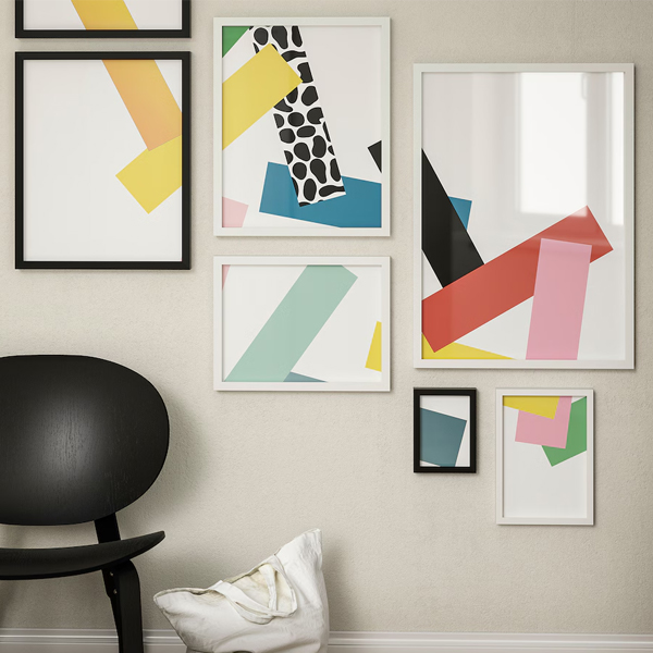 RODALM 21x30cm Ram, bijela