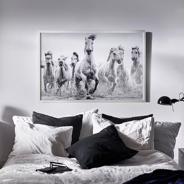 BJORKSTA 118x78 cm Slika sa ramom