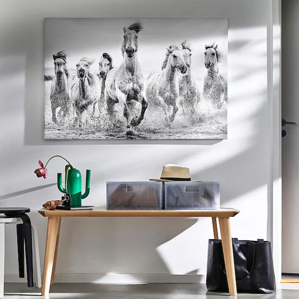 BJORKSTA 118x78 cm Slika sa ramom