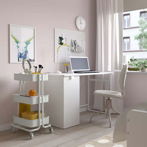 RASKOG 35x45x77cm Kolica, bijela