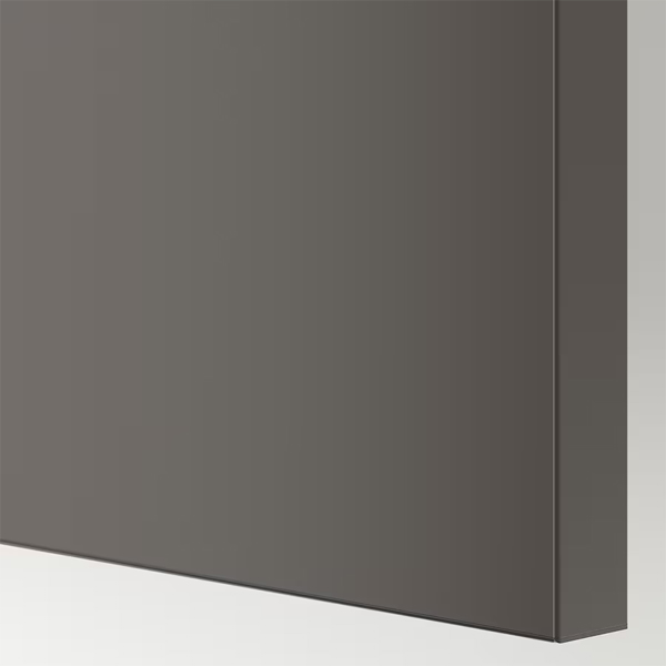 PAX/HASVIK 150x66x236cm Garderober, tamnosiva