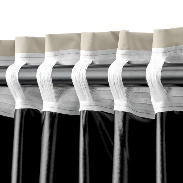 BENGTA 210x300cm Zavjesa za zamračivanje, 1 kom, bež/sa trakom za nabiranje