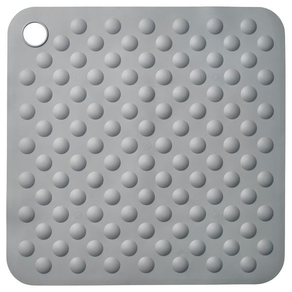 TANGEFLO 50x50cm Prostirka za tuš, siva