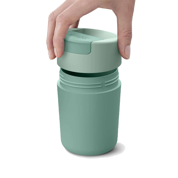 Sipp™ 340ml solja sa higijenskim poklopcem, Green
