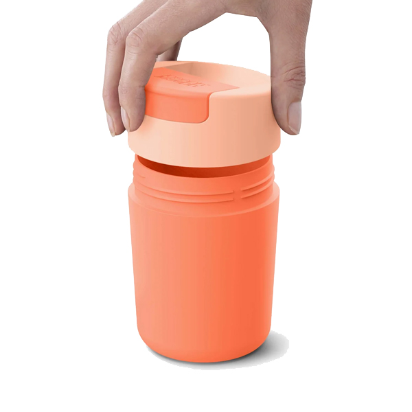 Sipp™ 340ml solja sa higijenskim poklopcem, Coral