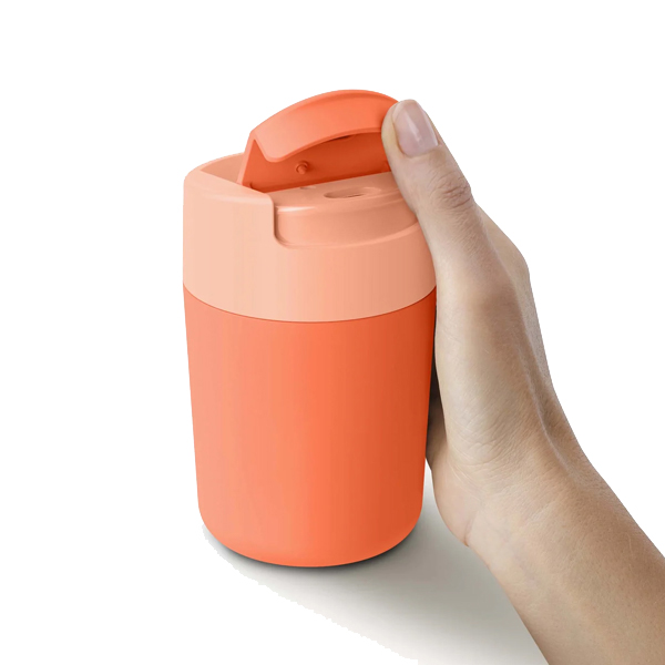 Sipp™ 340ml solja sa higijenskim poklopcem, Coral