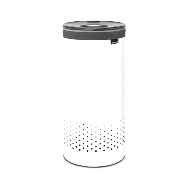 KANTA ZA VES 35l - White/Black Plastic Lid